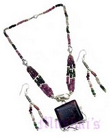 necklace earring set - click here for large view